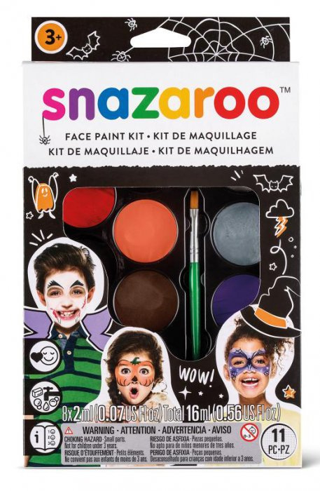 SNAZAROO farby na tvár - sada IV.