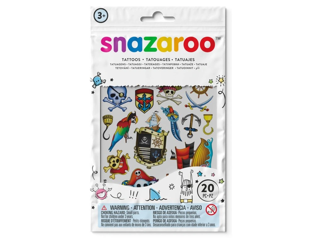SNAZAROO - Tetovačky - chlapčenské motívy