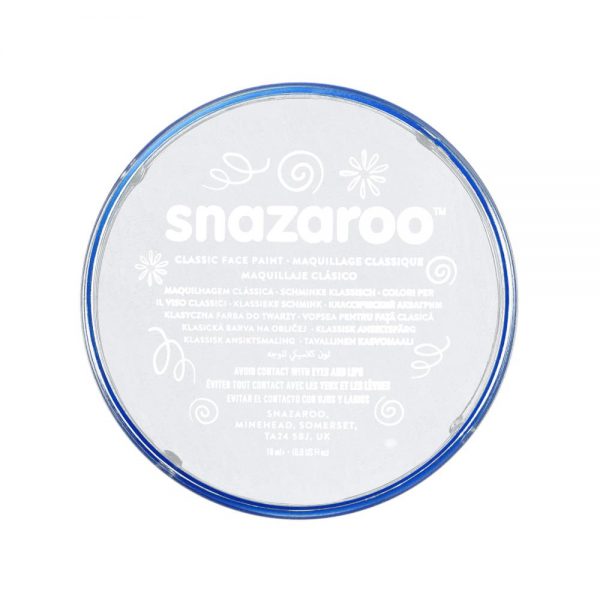 SNAZAROO Classic farby na tvár, 18ml - čierna (Black)
