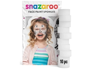 SNAZAROO - Hubka na farby na tvár, 10ks